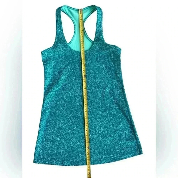 Lululemon Tofino Teal Bali Breeze Cool Racerback Tank   Size Small - Picture 3 of 5